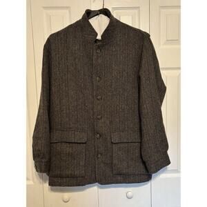 AKA Eddie Bauer Wool Blazer Jacket Large Women Pockets Vintage